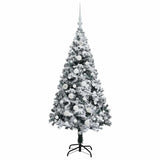 Albero di Natale artificiale con 150 LED Bianco 150 cm