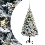 Albero di Natale artificiale con 150 LED Bianco 150 cm
