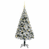 Albero di Natale artificiale con 150 LED Bianco 150 cm