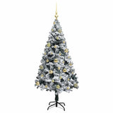 Albero di Natale artificiale con 150 LED Bianco 150 cm
