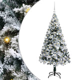 Albero di Natale artificiale con 150 LED Bianco 150 cm