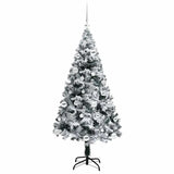 Albero di Natale artificiale con 150 LED Bianco 150 cm