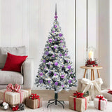 Albero di Natale artificiale con 150 LED Bianco 150 cm