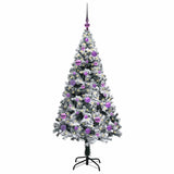 Albero di Natale artificiale con 150 LED Bianco 150 cm