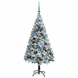 Albero di Natale artificiale con 150 LED Bianco 150 cm