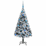 Albero di Natale artificiale con 150 LED Bianco 150 cm
