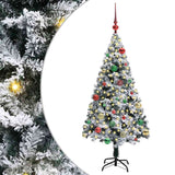 Albero di Natale artificiale con 150 LED Bianco 150 cm