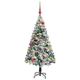 Albero di Natale artificiale con 150 LED Bianco 150 cm