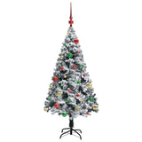 Albero di Natale artificiale con 150 LED Bianco 150 cm