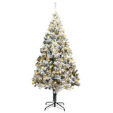 Albero di Natale artificiale con 300 LED Bianco 180 cm