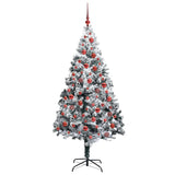 Albero di Natale artificiale con 300 LED Bianco 180 cm