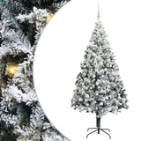 Albero di Natale artificiale con 300 LED Bianco 180 cm