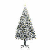 Albero di Natale artificiale con 300 LED Bianco 180 cm
