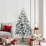 Albero di Natale artificiale con 300 LED Bianco 180 cm