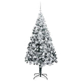 Albero di Natale artificiale con 300 LED Bianco 180 cm