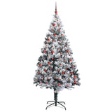 Albero di Natale artificiale con 300 LED Bianco 210 cm