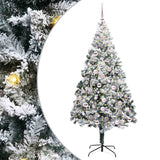 Albero di Natale artificiale con 300 LED Bianco 210 cm