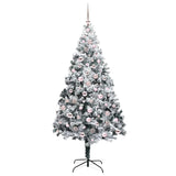 Albero di Natale artificiale con 300 LED Bianco 210 cm