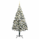 Albero di Natale artificiale con 300 LED Bianco 210 cm