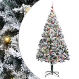 Albero di Natale artificiale con 300 LED Bianco 240 cm