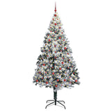 Albero di Natale artificiale con 300 LED Bianco 240 cm
