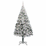 Albero di Natale artificiale con 300 LED Bianco 240 cm