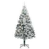 Albero di Natale artificiale con 300 LED Bianco 240 cm