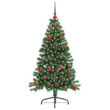 Albero di Natale artificiale con luci integrate Verde 120 cm