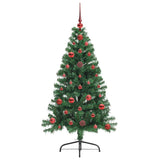 Albero di Natale artificiale con luci integrate Verde 120 cm