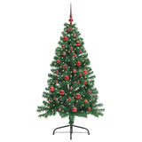 Albero di Natale artificiale con luci integrate Verde 150 cm