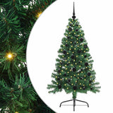 Albero di Natale artificiale con luci integrate Verde 150 cm