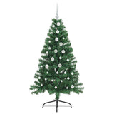 Albero di Natale artificiale con luci integrate Verde 150 cm