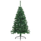Albero di Natale artificiale con luci integrate Verde 150 cm
