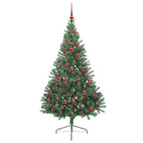 Albero di Natale artificiale con luci integrate Verde 180 cm