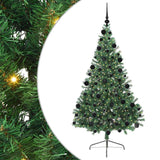Albero di Natale artificiale con luci integrate Verde 210 cm