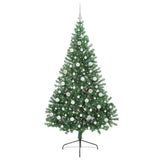 Albero di Natale artificiale con luci integrate Verde 210 cm