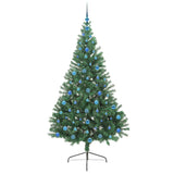 Albero di Natale artificiale con luci integrate Verde 210 cm