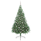 Albero di Natale artificiale con luci integrate Verde 240 cm