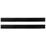 Spazzole per porte a vite 2 pcs Bianco 100 cm Lega di alluminio