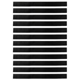 Spazzole per porte a vite 12 pcs Bianco 100 cm