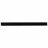 Spazzole per porte autoadesive 2 pcs Nero 100 cm
