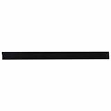 Spazzole per porte autoadesive 6 pcs Nero 100 cm