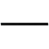 Spazzole per porte autoadesive 6 pcs Nero 100 cm