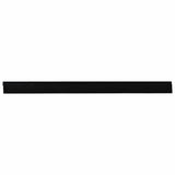 Spazzole per porte autoadesive 6 pcs Nero 100 cm