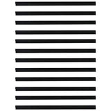 Spazzole per porte autoadesive 12 pcs Nero 100 cm