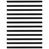 Spazzole per porte autoadesive 12 pcs Nero 100 cm
