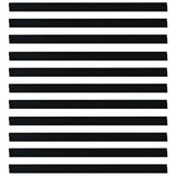 Spazzole per porte autoadesive 12 pcs Nero 100 cm