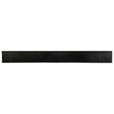 Spazzole per porte autoadesive 6 pcs Nero 100 cm