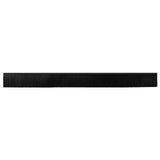 Spazzole per porte autoadesive 12 pcs Nero 100 cm