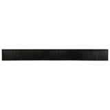 Spazzole per porte autoadesive 12 pcs Nero 100 cm
